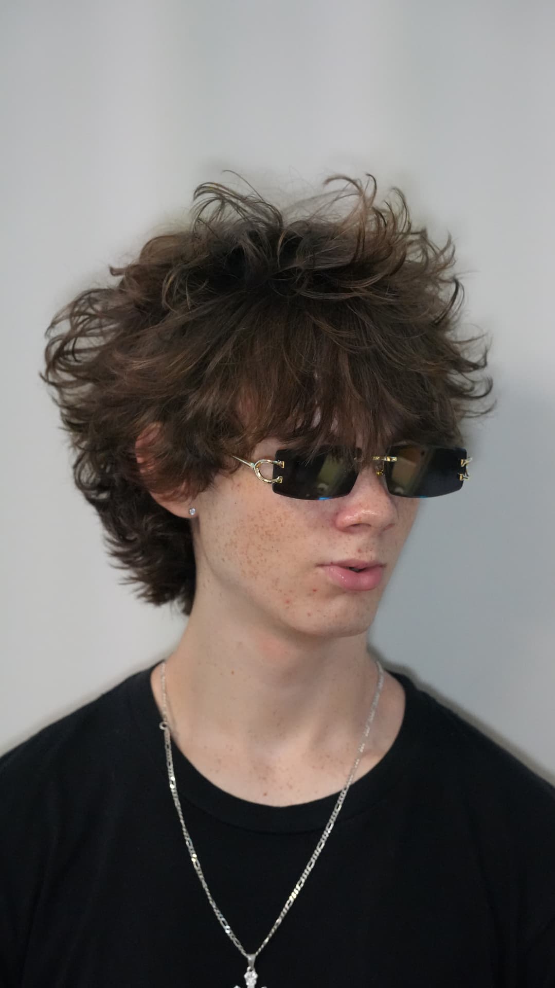 Westside eyewear worn on the street