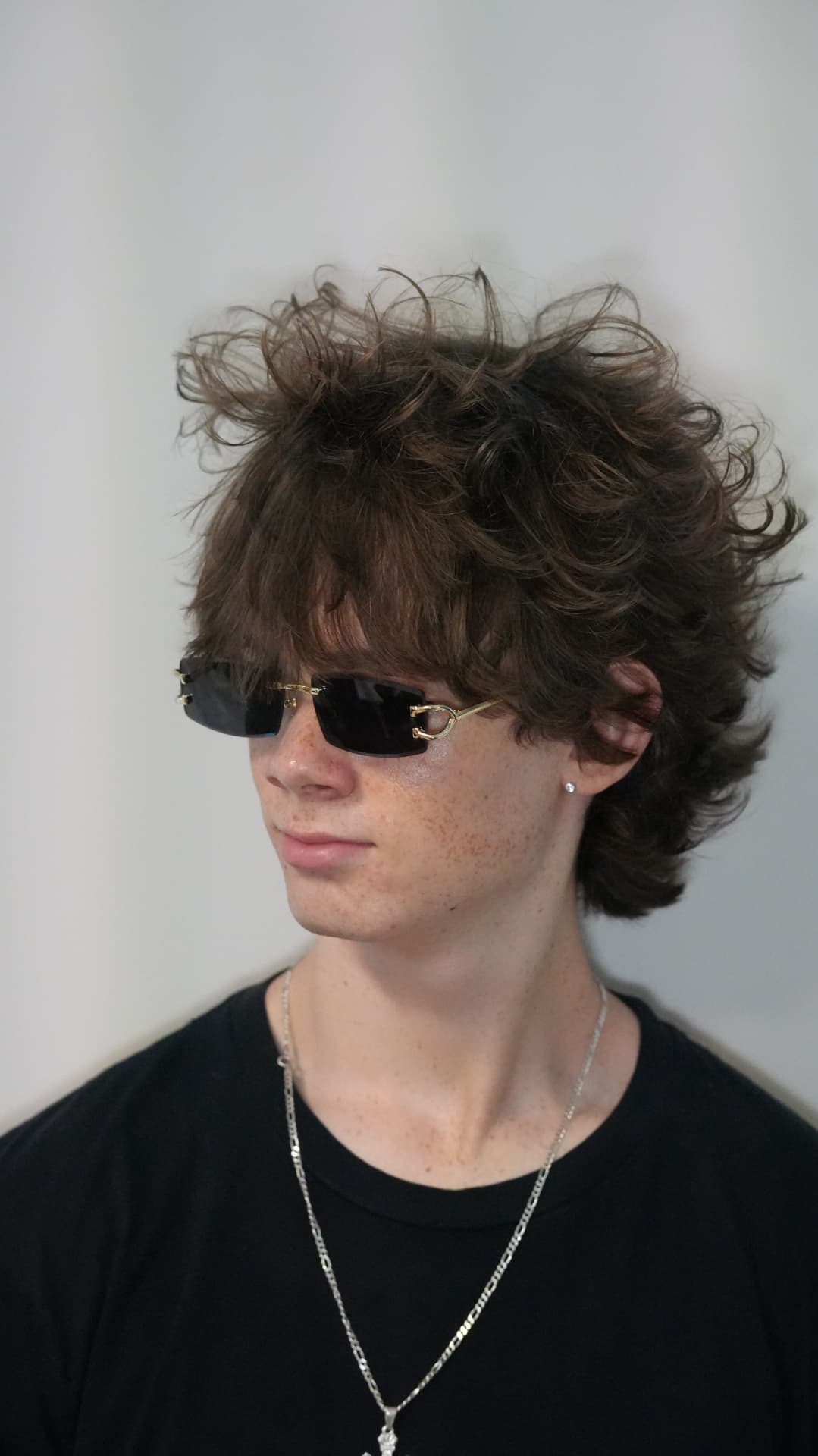 Westside eyewear worn on the street