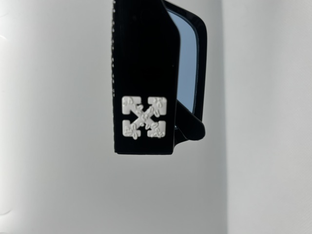 Off-White Black Frame, Ice Blue Lens