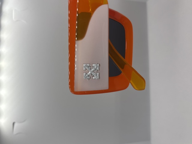 Off-White Orange & Blush Colour Block