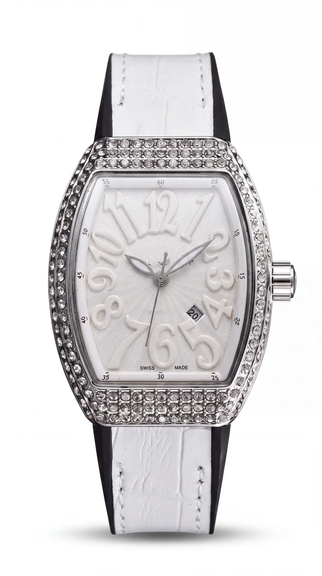 Franck Muller Vanguard Silver White Dial 32mm