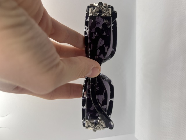 Off-White Violet Camo, Crystal Hardware